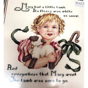 Mother Goose Babies Cross Stitch Pattern Book By Carol Emmer
